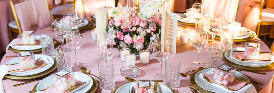 tables de mariage